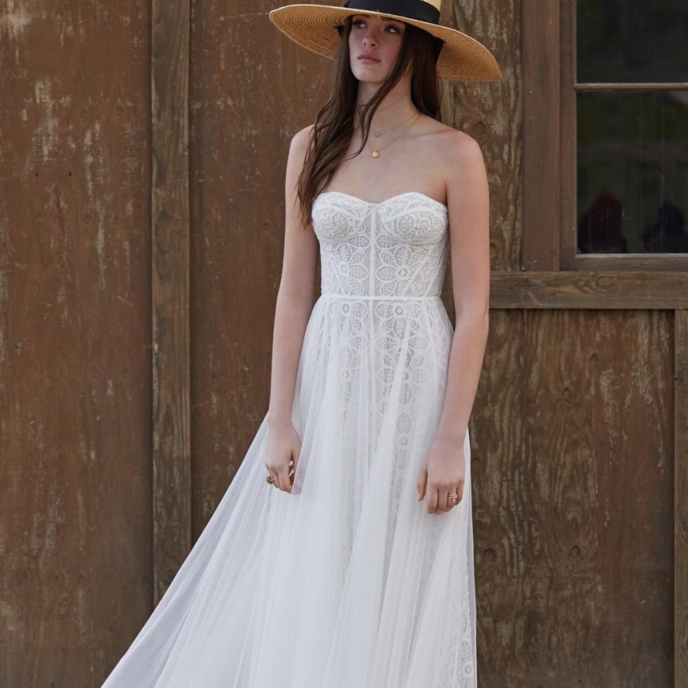 BHLDN Willowby Cordova Ophelia Wedding Gown Size 12 & 14